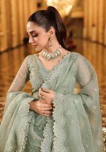 Elaf Stardom Formal Handwork 25 Unstiched ESH-03 Lime Lite