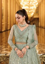 Elaf Stardom Formal Handwork 25 Unstiched ESH-03 Lime Lite