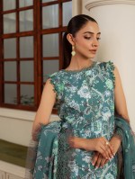 Jade Lumea Embroidered Cambric 2025 Green Unstitched