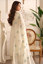 Noors Gulmina Chiffon Luxury Collection Semi Stitched Design 2