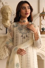 Noors Gulmina Chiffon Luxury Collection Semi Stitched Design 2