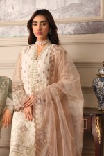 Noors Gulmina Chiffon Luxury Collection Semi Stitched Design 3