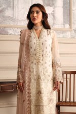 Noors Gulmina Chiffon Luxury Collection Semi Stitched Design 3
