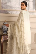 Noors Gulmina Chiffon Luxury Collection Semi Stitched Design 7