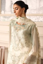 Noors Gulmina Chiffon Luxury Collection Semi Stitched Design 7