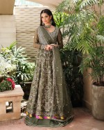 Roheenaz Aangan Chiffon Mehwar Wedding Collection Unstitched