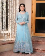 Roheenaz Aangan Chiffon Wafa Wedding Collection Unstitched