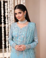 Roheenaz Aangan Chiffon Wafa Wedding Collection Unstitched