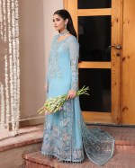 Roheenaz Aangan Chiffon Wafa Wedding Collection Unstitched