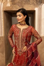 Zahra Rubab Noor Mahal Collection Anarkali Brick Stitched