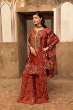 Zahra Rubab Noor Mahal Collection Anarkali Brick Stitched