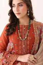 Noors Marvi Luxury Chiffon Collection Semi Stitched Design 1