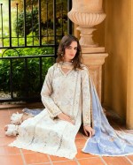 Roheenaz Summer Reverie Luxury Lawn Celestra Unstitiched