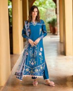 Roheenaz Summer Reverie Luxury Lawn Isoria Unstitiched