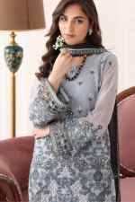 Noors Marvi Luxury Chiffon Collection Semi Stitched Design 4 - Image 4