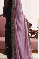 Noors Marvi Luxury Chiffon Collection Semi Stitched Design 5 - Image 2