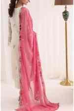 Noors Marvi Luxury Chiffon Collection Semi Stitched Design 6 - Image 2