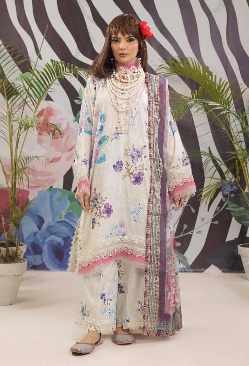 Adan libas | Nazia Noor Prints - 5508