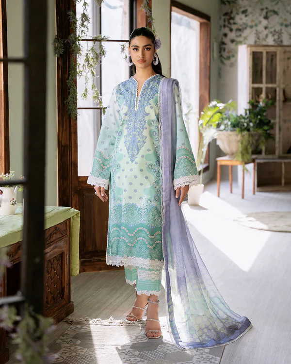 Roheenaz | Printed Lawn - Elysium