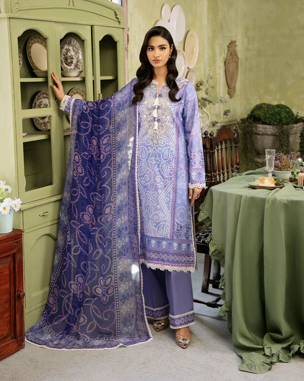 Roheenaz | Printed Lawn - Celestia