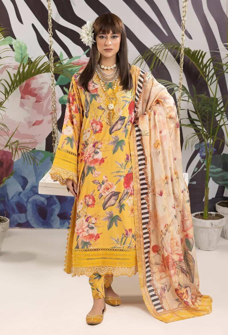 Adan libas | Nazia Noor Prints - 5502