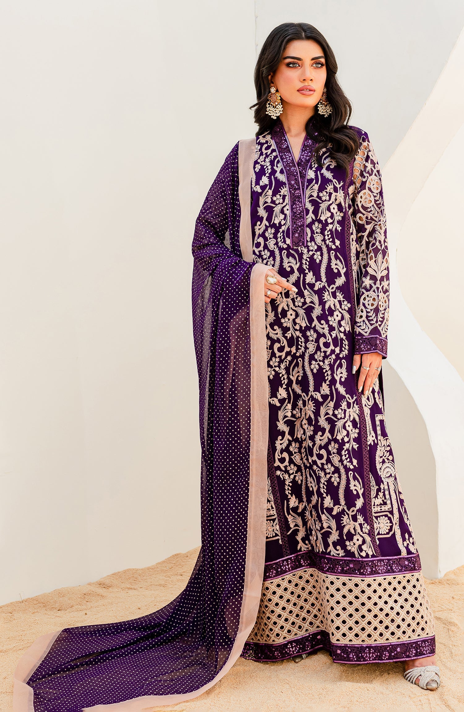 Maryum N Maria | Sejal Collection – PURPLE MAGIC